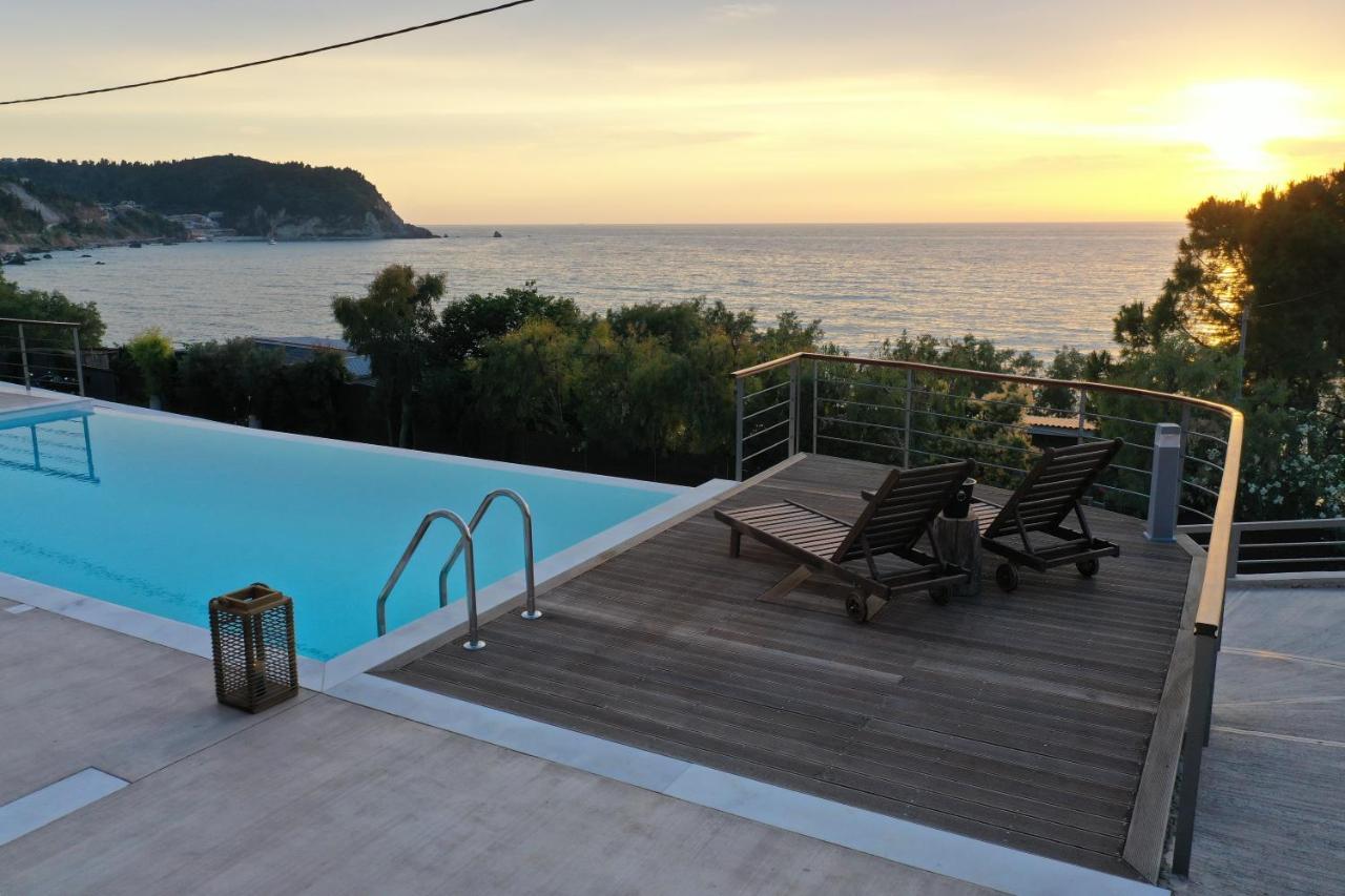 Capro - Milos Bay Villas Айос-Никитас Экстерьер фото